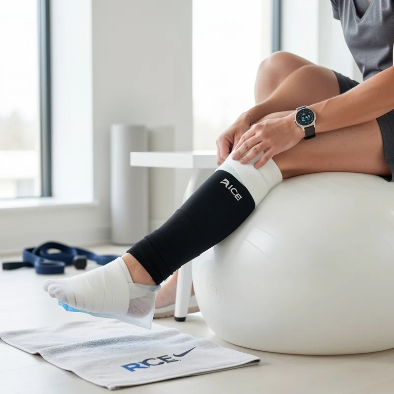 Comment traiter les blessures sportives ? Protocole RICE et rééducation